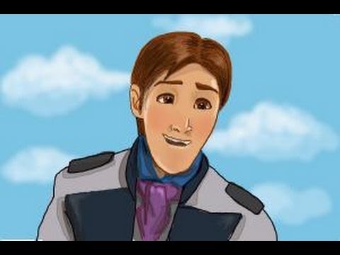 how to draw hans from frozen
