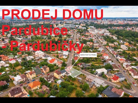 Video Prodej rodinného domu Pardubice - Pardubičky