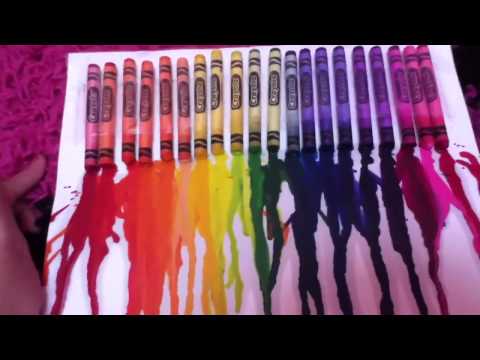 cool art - OPEN ME - Hi!! I just created this really cool crayons melting art work!!! If you want to know how to make this just search it up and yeah! Or read this... I...