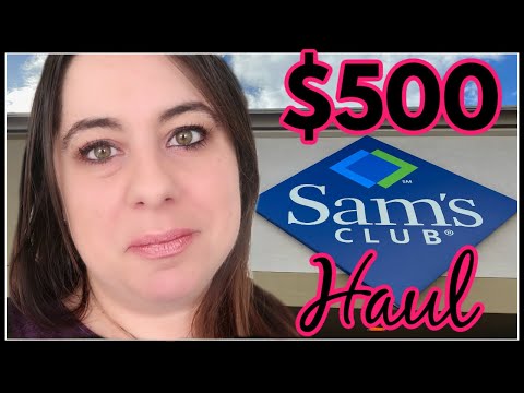 $500 Monthly Sam's Club and Walmart Haul with PRICES! Another LOCKDOWN?