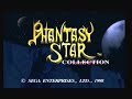 Phantasy Star Collection - Title screen and commercials