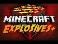 Minecraft: Explosives+ Mod - Pt. 3 (Napalm & Hydrogen Bomb, TNT Rain, BiomeBuster)