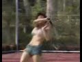 Big boobed tennis player !!