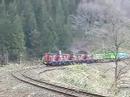 小坂鉄道　３重連貨物　
