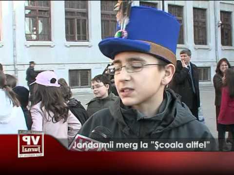 Jandarmii merg la ”Școala altfel”