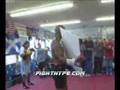 BERNARD HOPKINS OPEN MEDIA WORKOUT PT. 1
