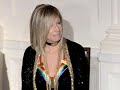 president george bush salutes singer and director barbra streisand