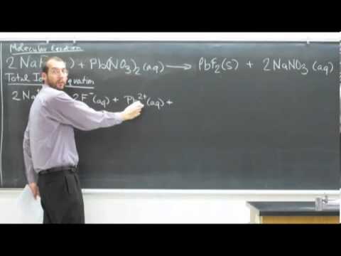 how to write net ionic equations