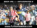  boca juniors jrs estudiantes plata argentina torneo apertura 2008 futbol soccer gol goles goal goals