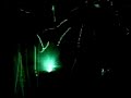a fiber optic sphere my friend maggy had in her room. we put on rave music and i played with it. it was so cool to see in person. but the cellphone video dosent do justice