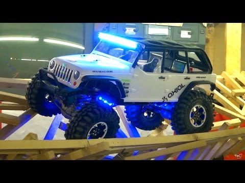 RC ADVENTURES - Worlds Greatest RC Garage Track! Scale 4x4 Trucks of Rude Boyz RC - Behemoth PT 1