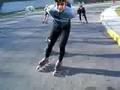 inline speed skating double push 7