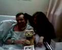 Dr. Lynette along with her assistant Little Bigsy prepare to change Uncle Duck's Inner Cannula.