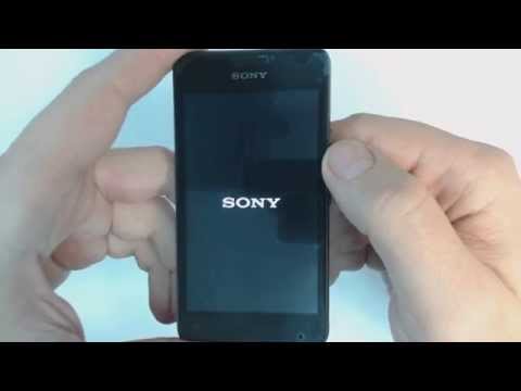 how to hard reset sony xperia