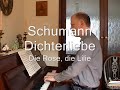Die Rose, die Lilie, Dichterliebe (piano part alone)