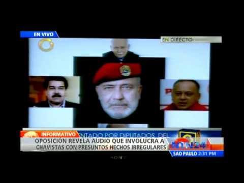 Silva - Visite: http://www.ntn24.com - El diputado opositor venezolano Ismael García anunció este lunes en una rueda de prensa que tenían en su poder una grabación e...