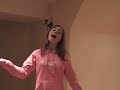 Part of your world - sung by Amanda D. 13 year old