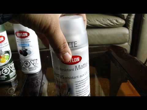 how to remove krylon paint