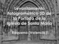 3D DE LA PORTADA DE LA IGLESIA DE SANTA MARIA (REQUENA)