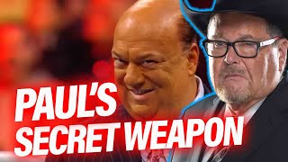 Paul Heyman delivered the first pipe b**b