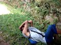 Breaking pot on Norbu\