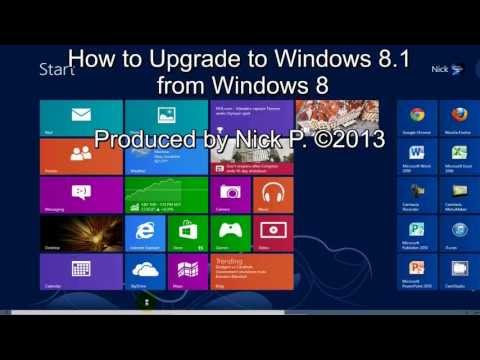 how to upgrade to windows 8.1
