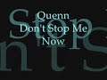 Queen Don't Stop Me Now