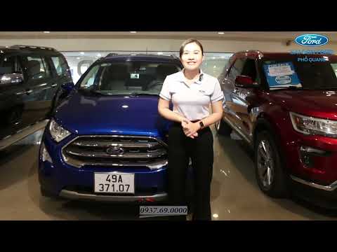 Ford Ecosport cũ màu xanh mực ODO 39 000 km | Cơm Xe Thơm