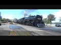 Milwaukee Road 261 Pulling into Redwing, MN Oct. 6 2007