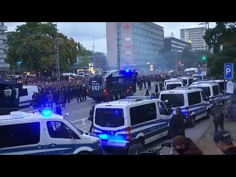 Unruhen im schsischen Chemnitz - Ausgangspunkt war der Tod eines Deutschen