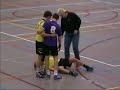 De heren van Gemini hadden eerder dit seizoen tijdens de uitwedstrijd tegen Jawasport/Ventura een punt verspeeld door gelijk te spelen. In de return werden zaterdag 26 januari de verhoudingen rechtgezet en wonnen de Zoetermeerders afgetekend met negen doelpunten verschil, 33-24. Directe concurrent voor de tweede plaats Wings maakte geen fout tegen nummer vier Atomium '61 (34-28) waardoor de strijd om de tweede plaats heel spannend blijft. Koploper Loreal versloeg het de laatste weken goed draaiende Hellas 2 met 27-24.