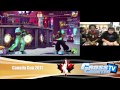 Britain's Got Talent! Street Fighter Ryan Hart (Yun) fixes spectacles mid match! vs Marn (Dudley)