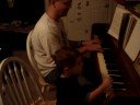 Orion playing piano