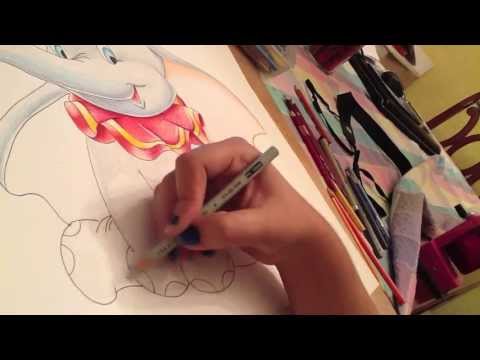 how to draw dumbo