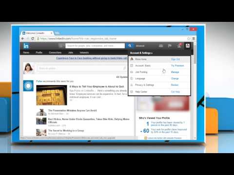 how to close linkedin account