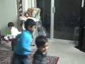 Shreyas Ravada playing with Giya and Sakeeth