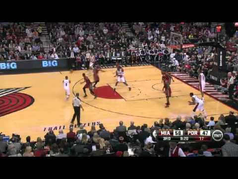 Nicolas Batum’s Wonderful Dunk On The Heat