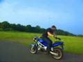 C.H Stunt-Trailer by Suzuki SV 650 - Wheely SV Motorradstunt