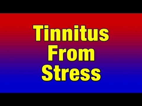 Stress Tinnitus Caused By Stress, Anxiety and Traumatic Life Events