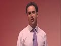 Ed Miliband speaks to Labour Party Conference Ed Miliband speaks to Labour Party Conference