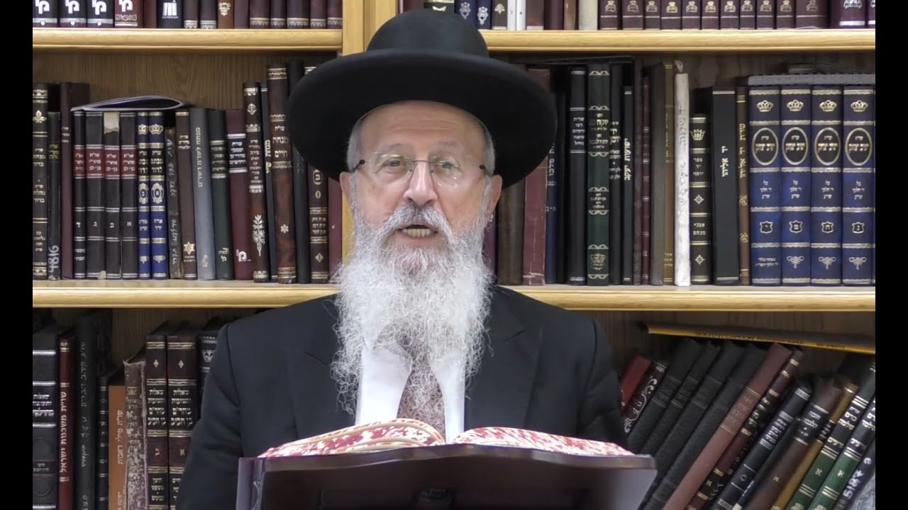 הגאון הרב אברהם יוסף שליט"א מה סדר הקידוש של ערב פסח תשפ"ה