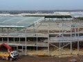Construction of the Keepmoat Stadium home of Doncaster Rovers