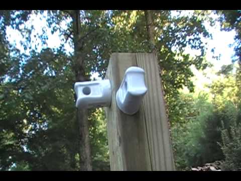 fortifying - Just a portion of what I am wiling to show concerning response to violence during times of collapse. Solar Powered fence charger holding charge for 14 days w...