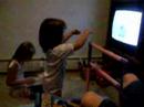 My baby girl doing her version of Ballet.