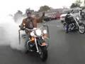 Burn-out-on-Motorcyc