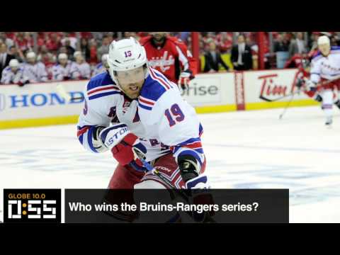 rangers chelsea - (Boston Globe) In this episode of Globe 10.0, Kevin Dupont and Adam Kaufman give us their predictions on the Bruins-Rangers series.