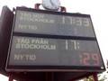 videos de Funky Timetable of the Stockholm Trains