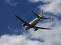 AirUnion aircraft taking off from Tivat airport AirUnion aircraft taking off from Tivat airport