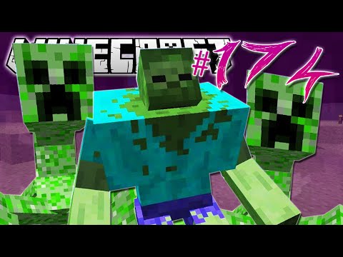 Minecraft | THREE MUTANT CREATURES!! | Diamond Dimensions Modded Survival #174
