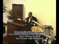 Pastor Paige leads the congregation in Praise & Worship